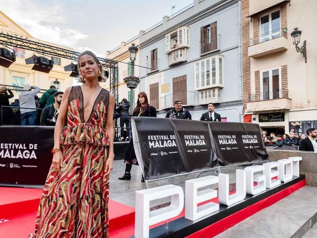 Peugeot despliega la alfombra roja en el Festival de Cine de Málaga
